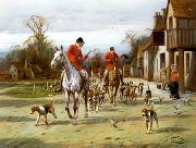 unknow artist Classical hunting fox, Equestrian and Beautiful Horses, 236. oil painting on canvas